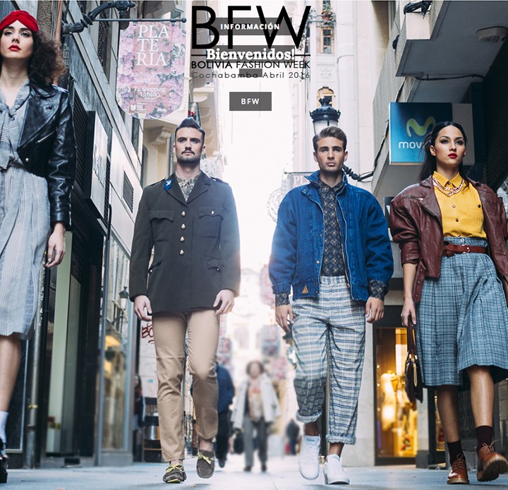 Campaña Promocional Bolivia Fashion Week BFW