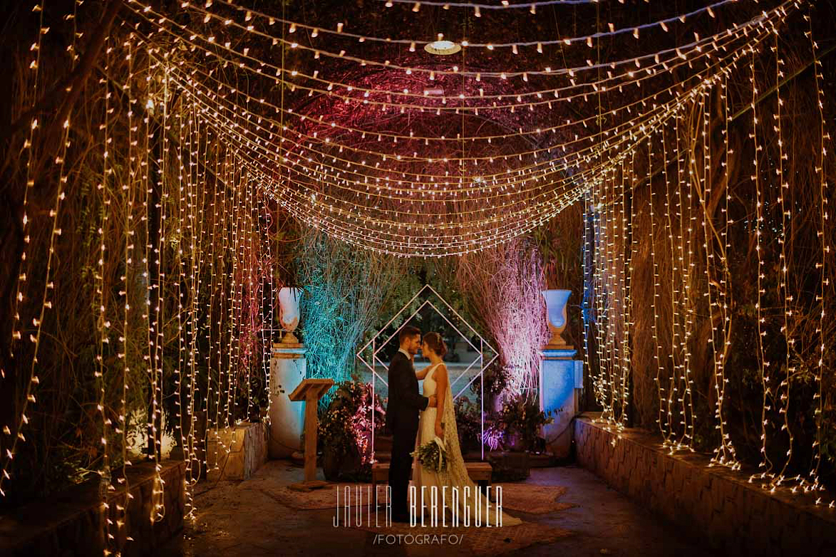 Decoración Boda iluminación